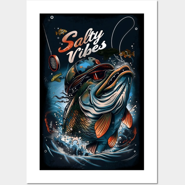 Salty Vibes Wall Art by Peter Awax